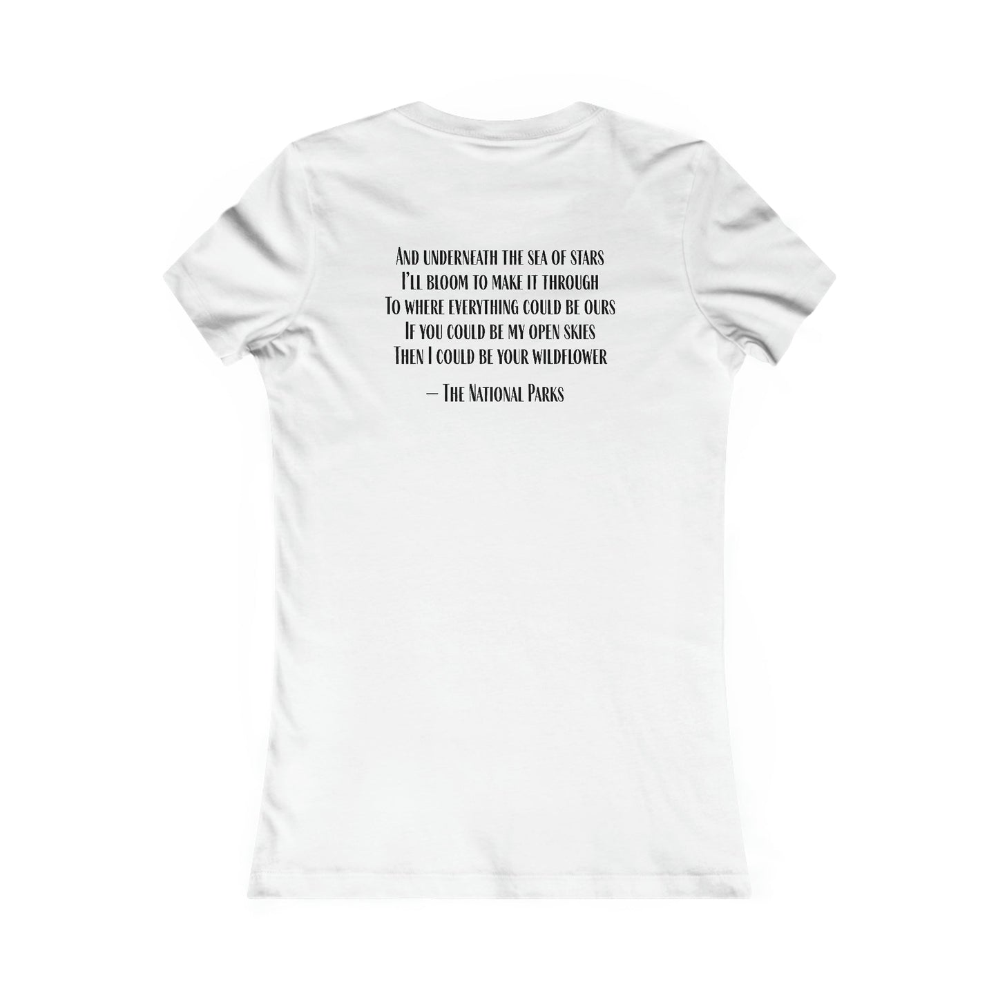 Open Skies and Wildflowers - Women's Favorite Tee - One Collective Apparel