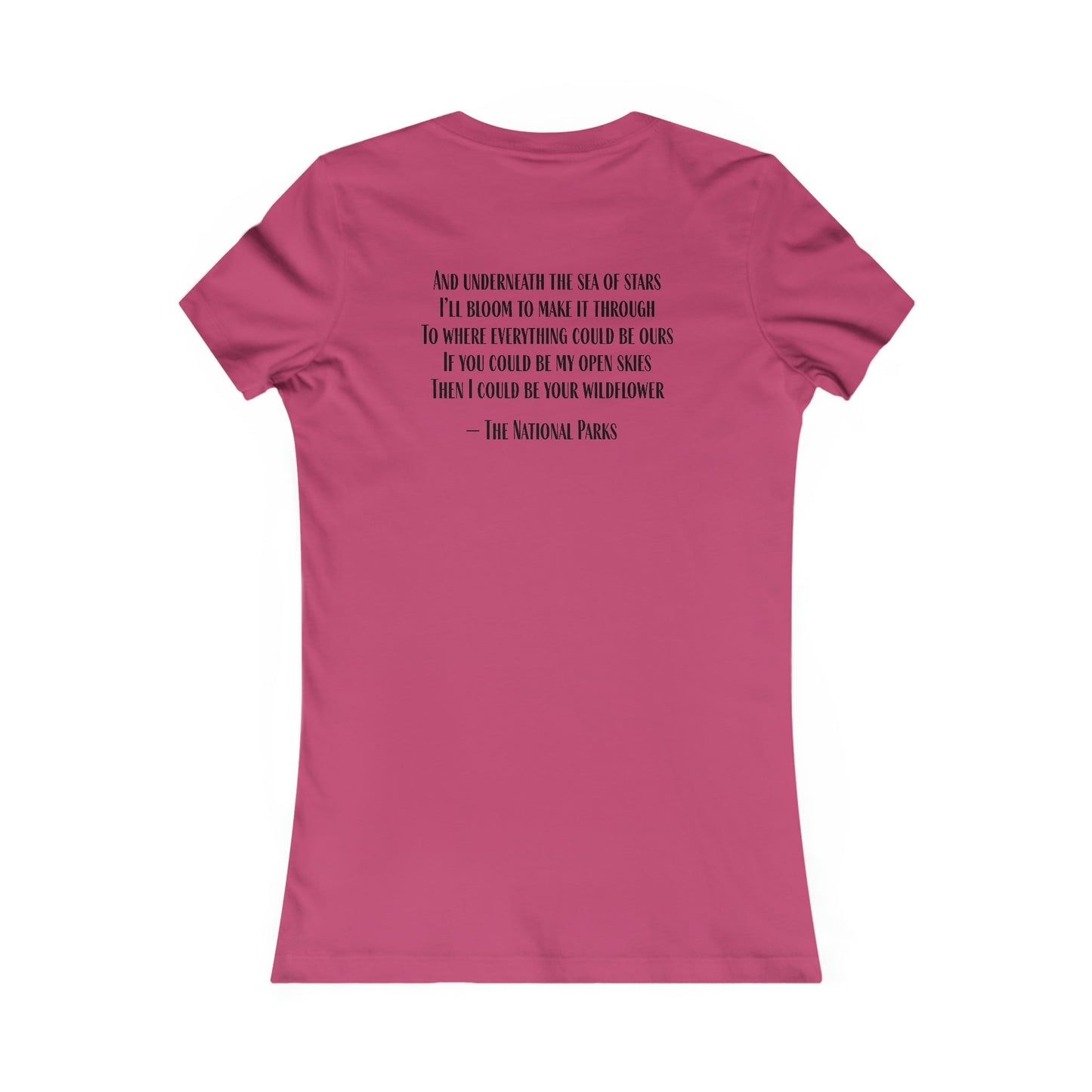 Open Skies and Wildflowers - Women's Favorite Tee - One Collective Apparel