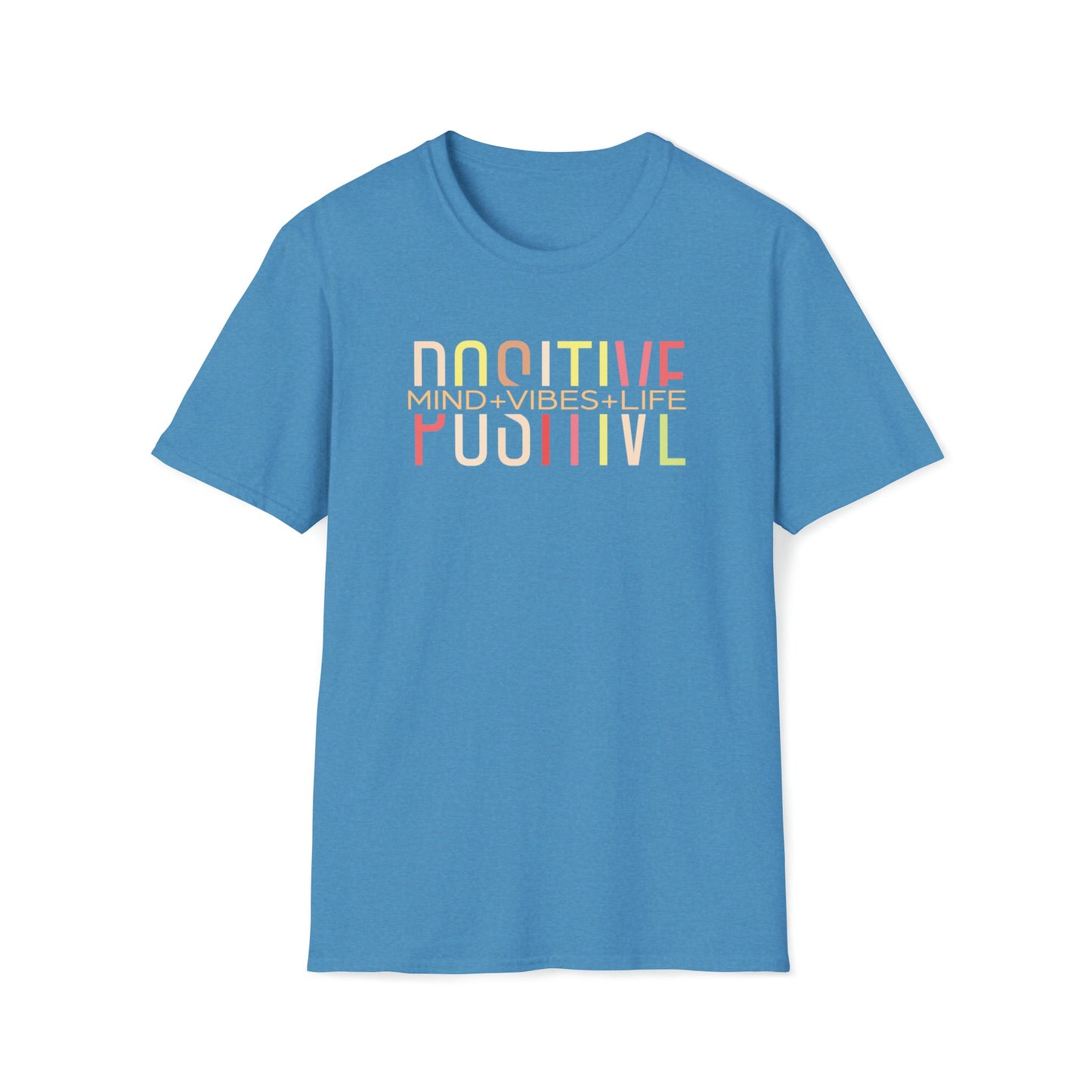 Positive Mind, Vibes, Life - Unisex Softstyle T-Shirt - One Collective Apparel