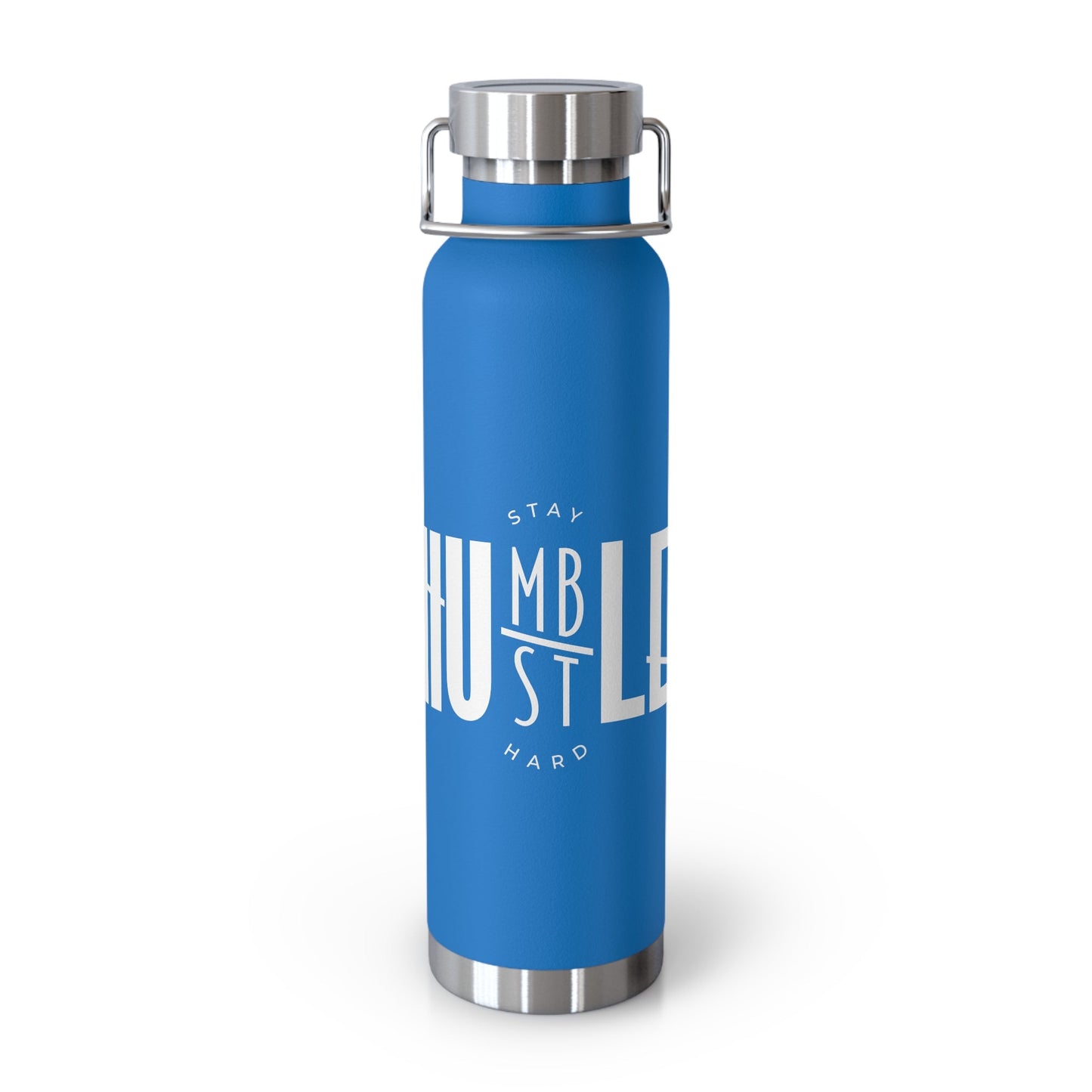 Stay Humble, Hustle Hard - Copper Vacuum Insulated Bottle, 22oz - One Collective Apparel