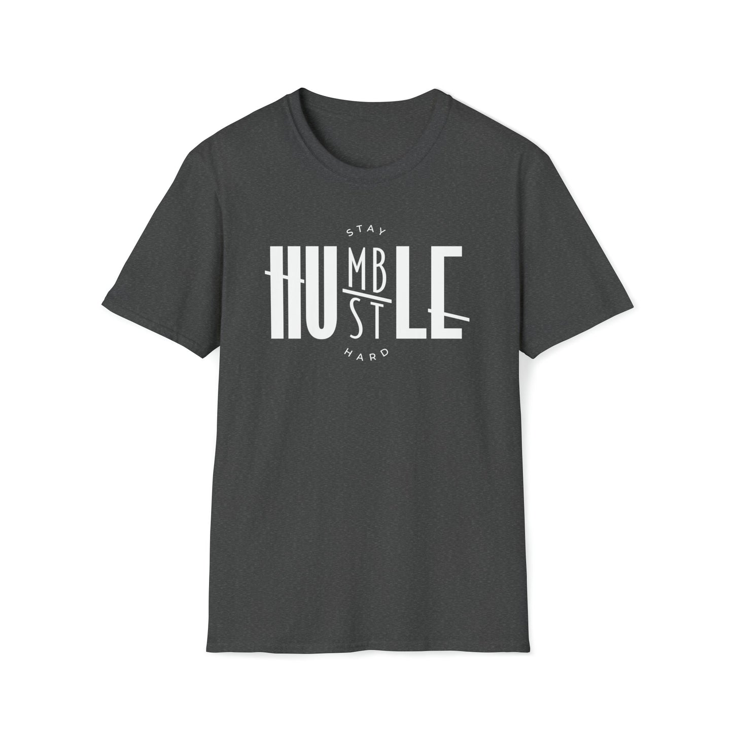 Stay Humble Hustle Hard - Unisex Softstyle T-Shirt - One Collective Apparel