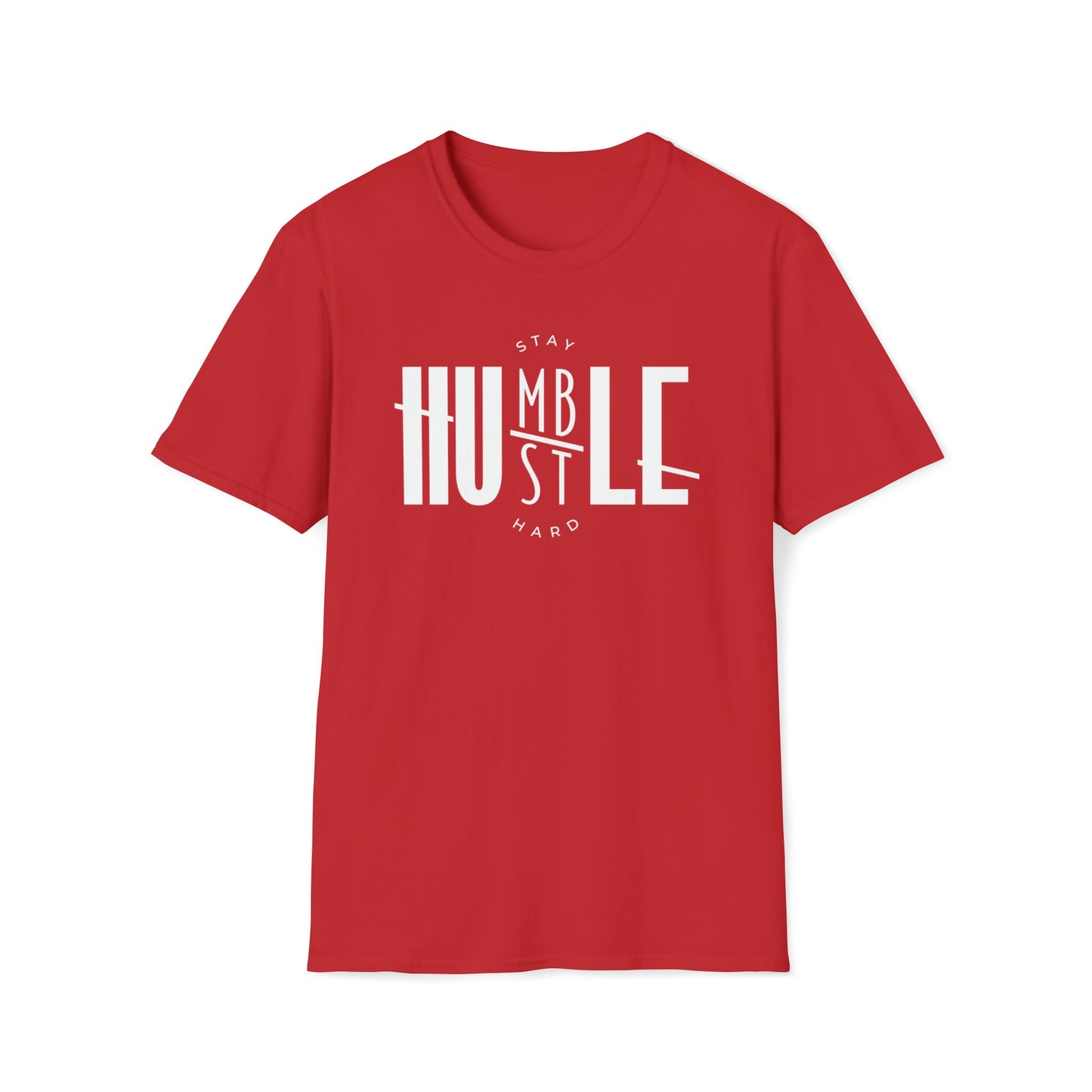 Stay Humble Hustle Hard - Unisex Softstyle T-Shirt - One Collective Apparel