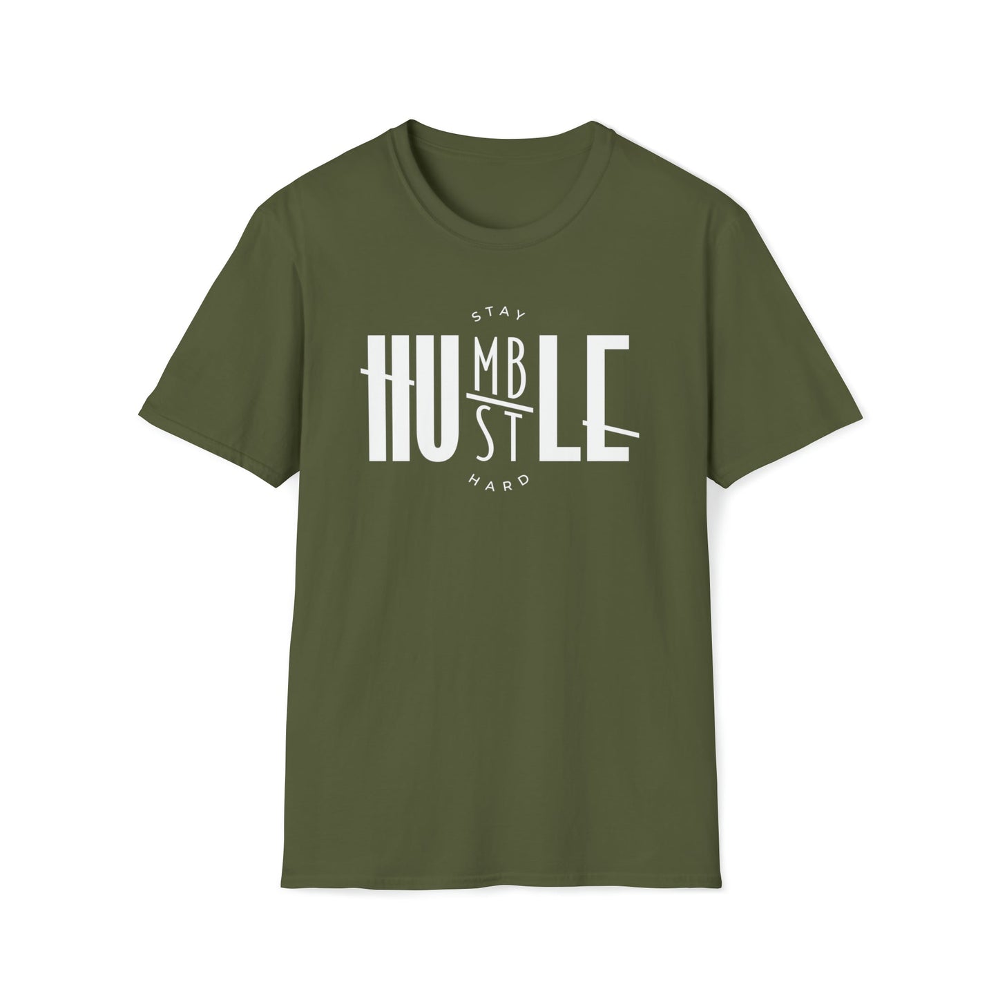 Stay Humble Hustle Hard - Unisex Softstyle T-Shirt - One Collective Apparel