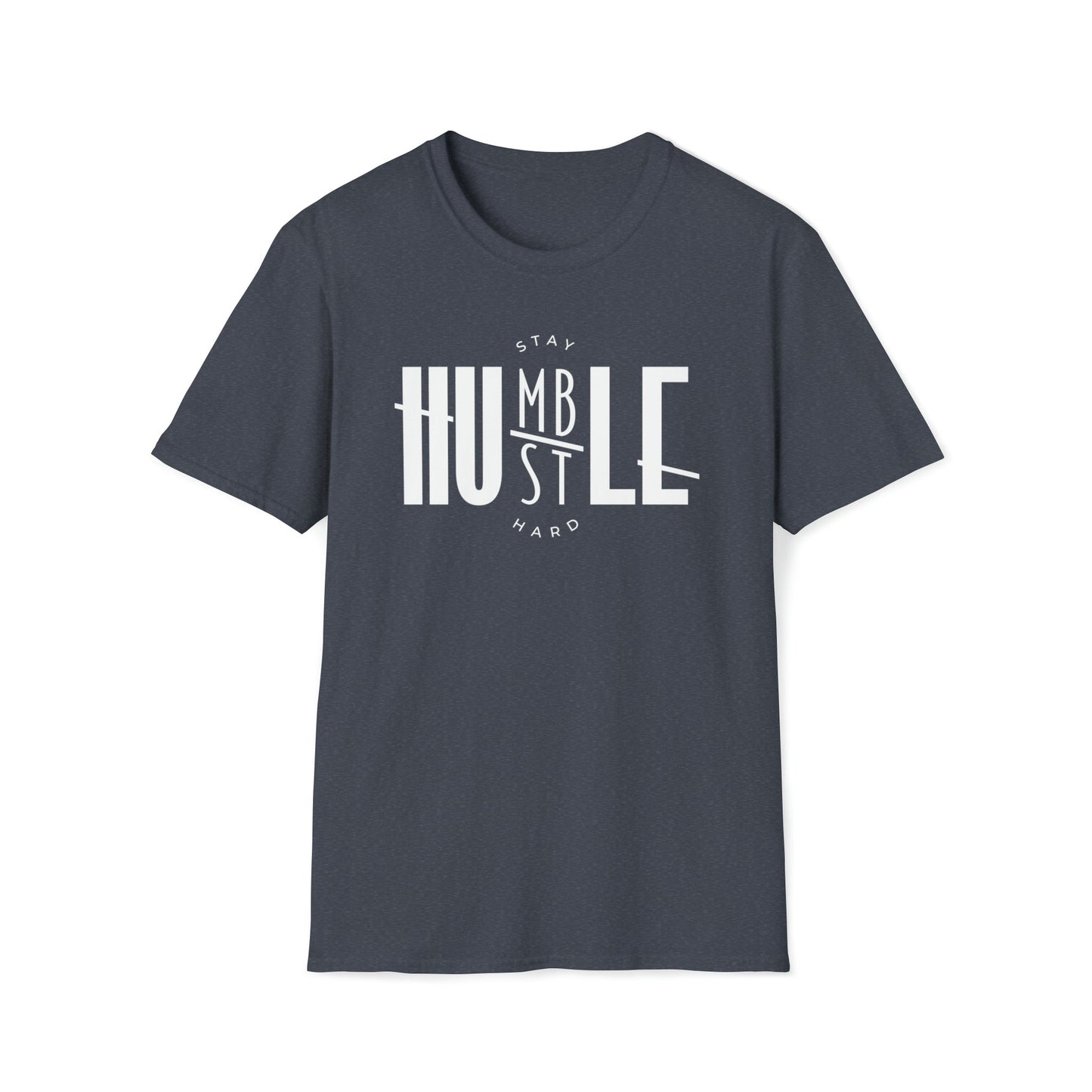 Stay Humble Hustle Hard - Unisex Softstyle T-Shirt - One Collective Apparel