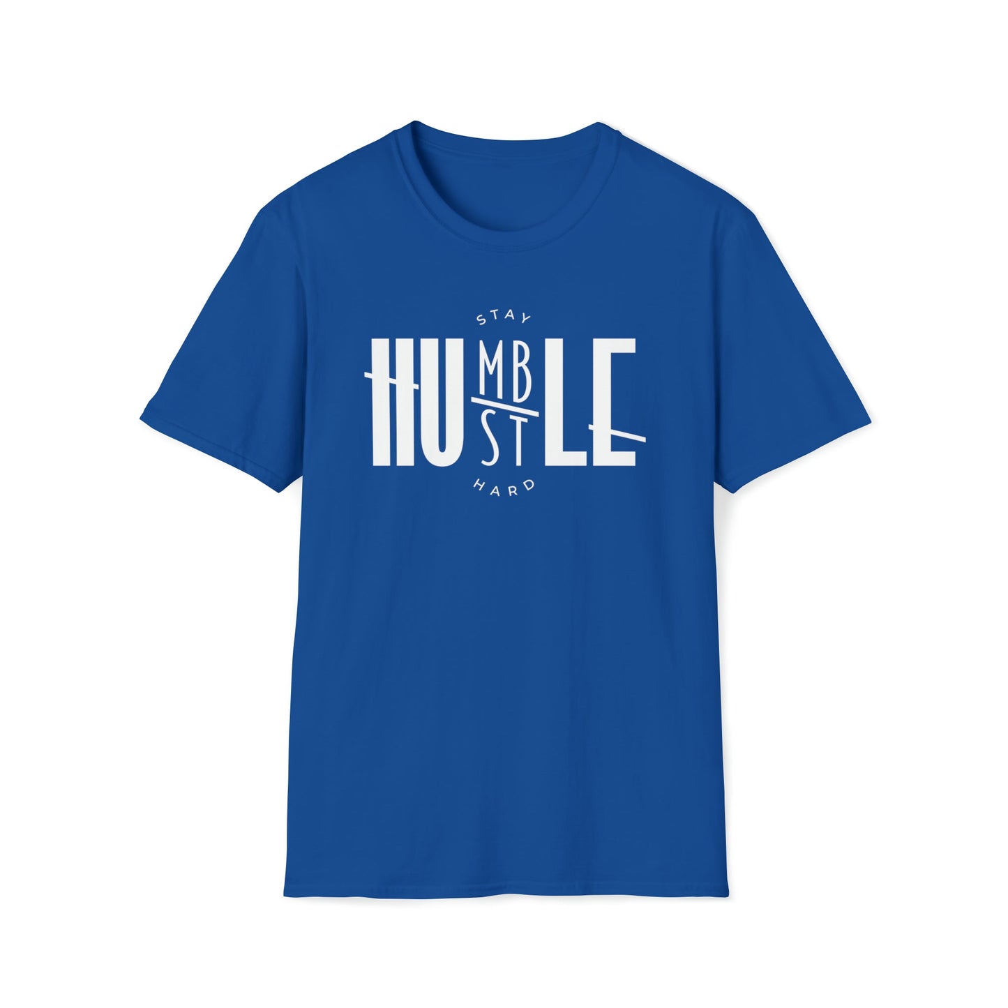 Stay Humble Hustle Hard - Unisex Softstyle T-Shirt - One Collective Apparel