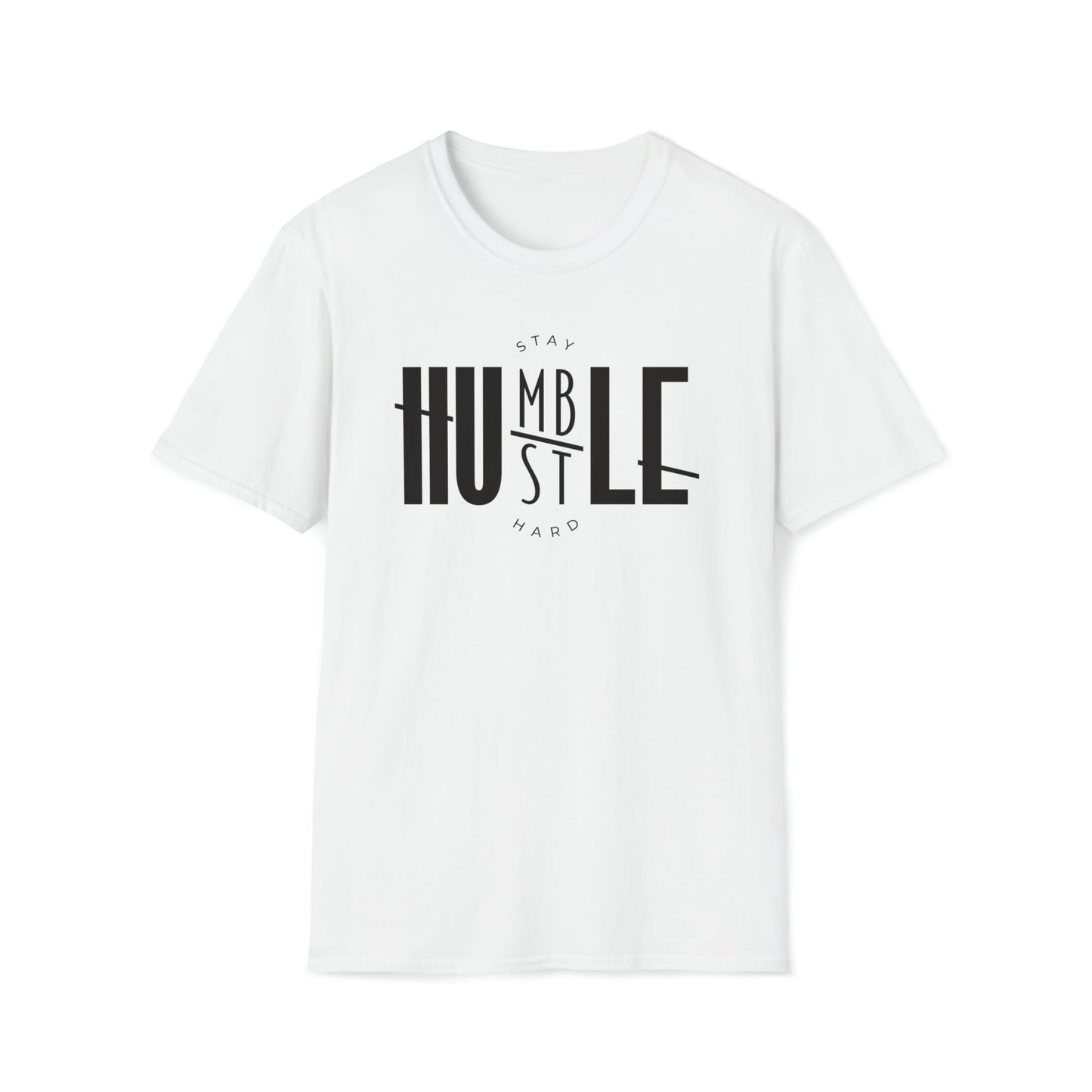 Stay Humble Hustle Hard - Unisex Softstyle T-Shirt - One Collective Apparel