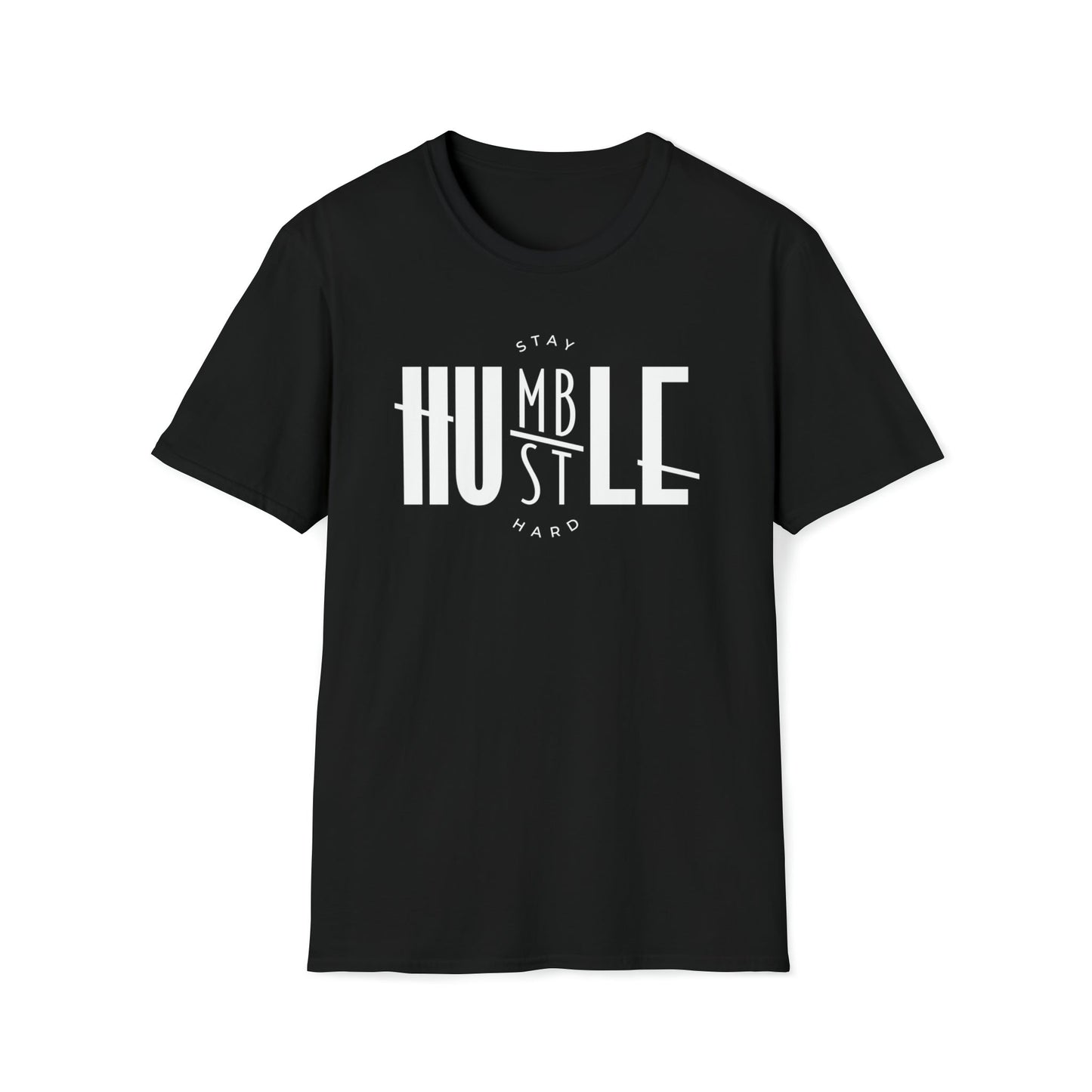 Stay Humble Hustle Hard - Unisex Softstyle T-Shirt - One Collective Apparel