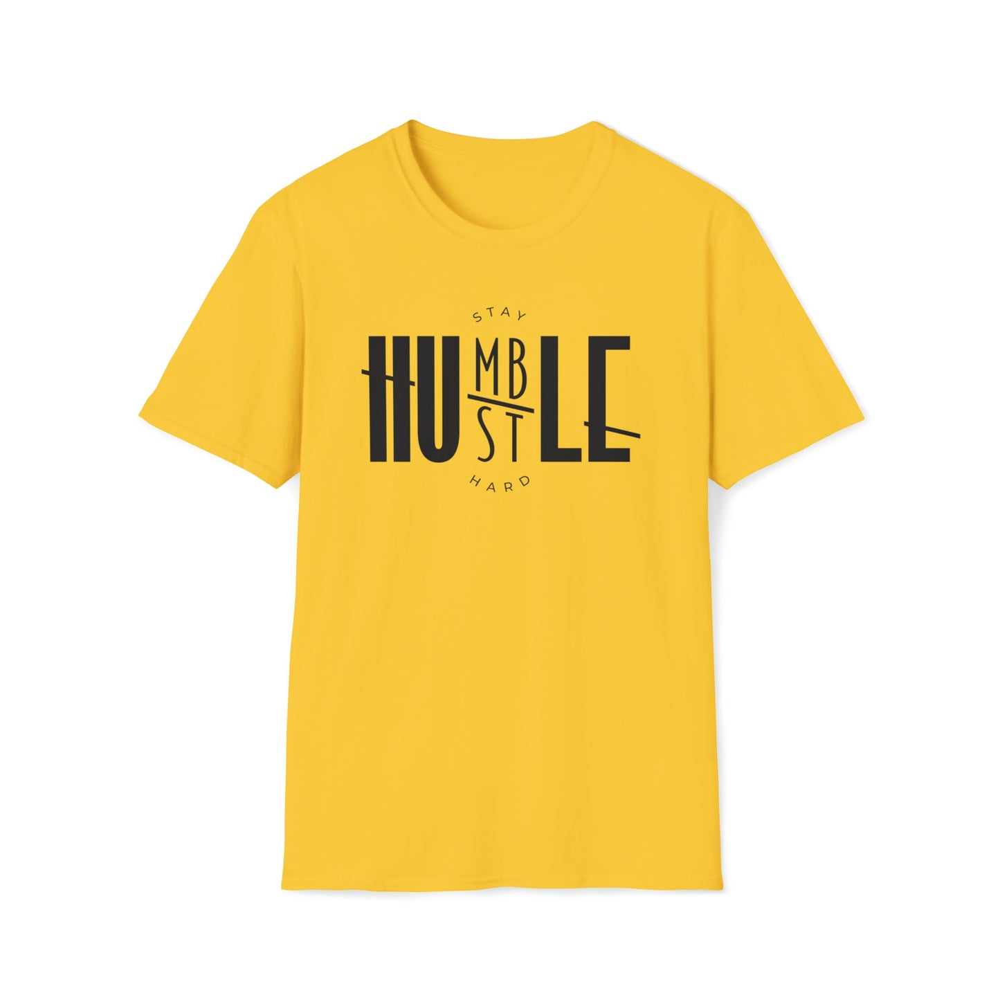Stay Humble Hustle Hard - Unisex Softstyle T-Shirt - One Collective Apparel