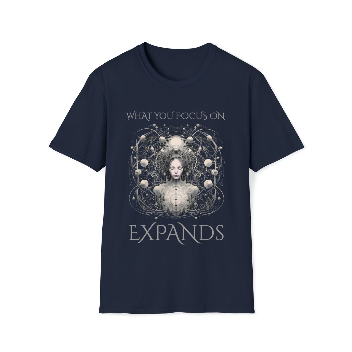 What You Focus On - Unisex Softstyle T-Shirt - One Collective Apparel